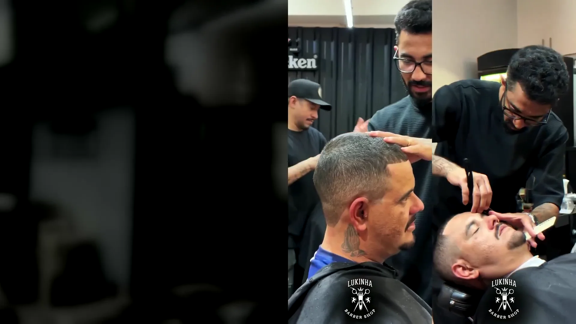 Filme de abertura do Lukinha Barber Shop